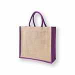 Aura Accented Jute Bag