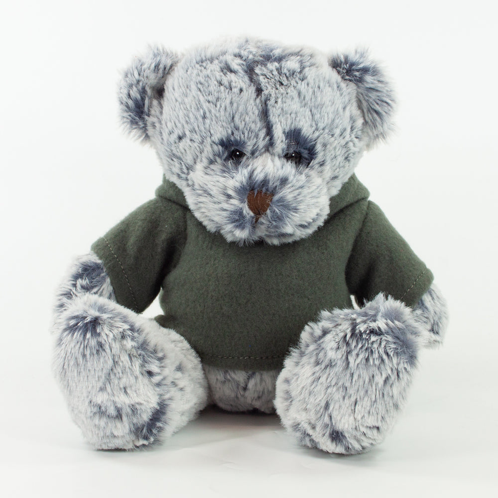 Coloured Hoodie Bear 20cm Premier Bear, Mulberry