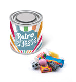Small Paint Tin of Retro Sweets