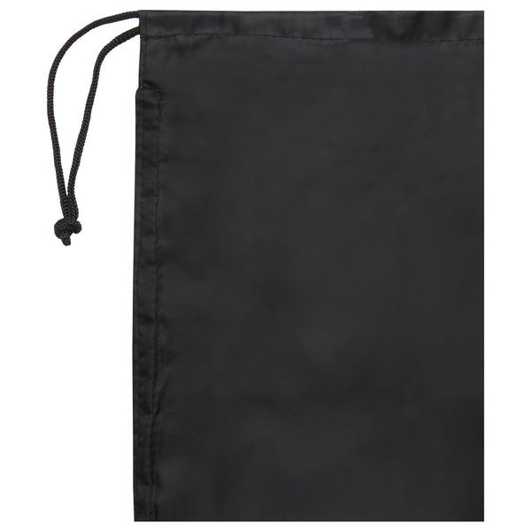 Branded Huggy fleece plaid blanket with carry pouch