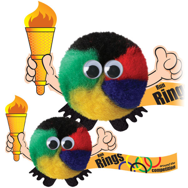 Sport Themed Logobug Handholders Olympic Torch Handholder