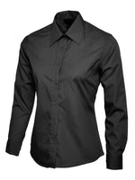 Branded Ladies Poplin Full Sleeve Shirt