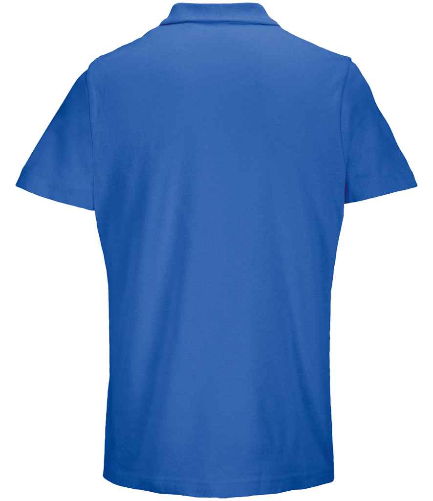 SOL'S Unisex Pulse Twin Piqué Polo Shirt Royal Blue