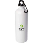 Oregon 750 ml RCS certified single wall stainless steel water bottle with carabiner