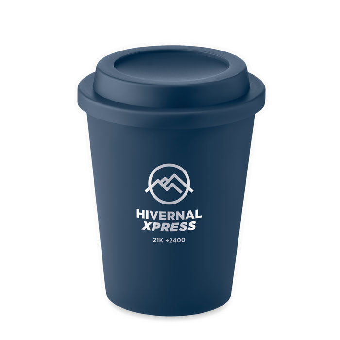 Branded Double wall tumbler PP 300 ml