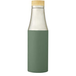 Branded Hulan 540 ml copper vacuum insulated stainless steel bottle with bamboo lid
