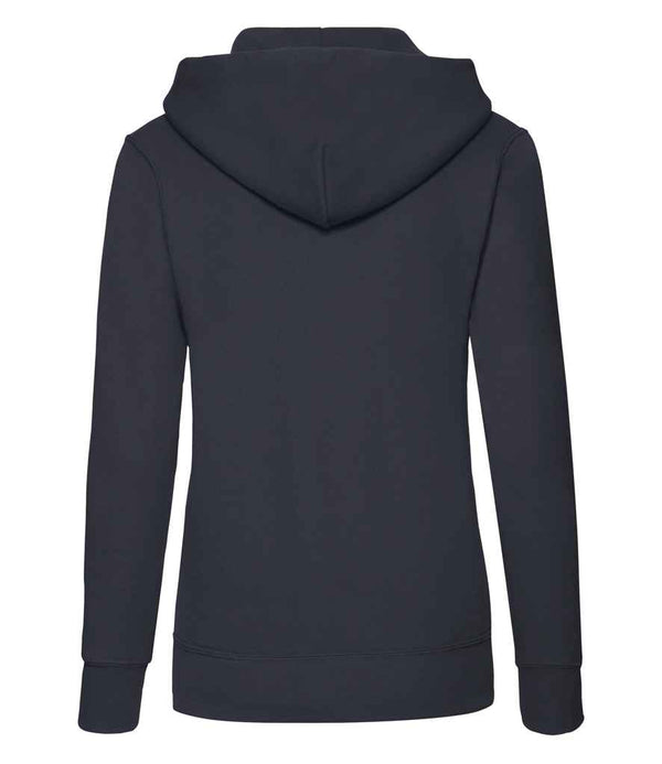 Fruit of the Loom Classic Lady Fit Hooded Sweatshirt Deep Navy