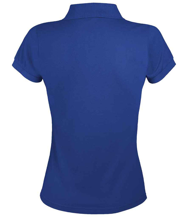 SOL'S Ladies Prime Poly/Cotton Piqué Polo Shirt Royal Blue