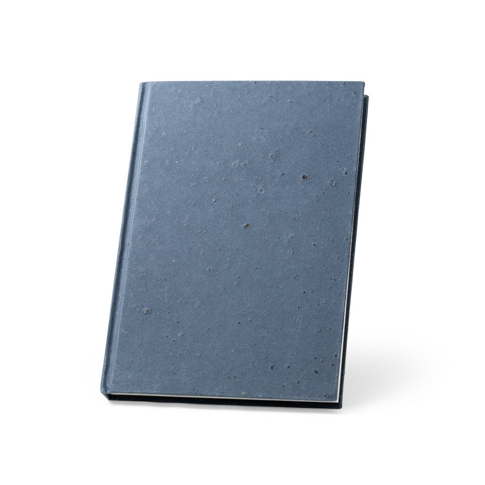COFFEEPAD RIGID. A5 Notebook with hard cover made from coffee husk waste (66%)