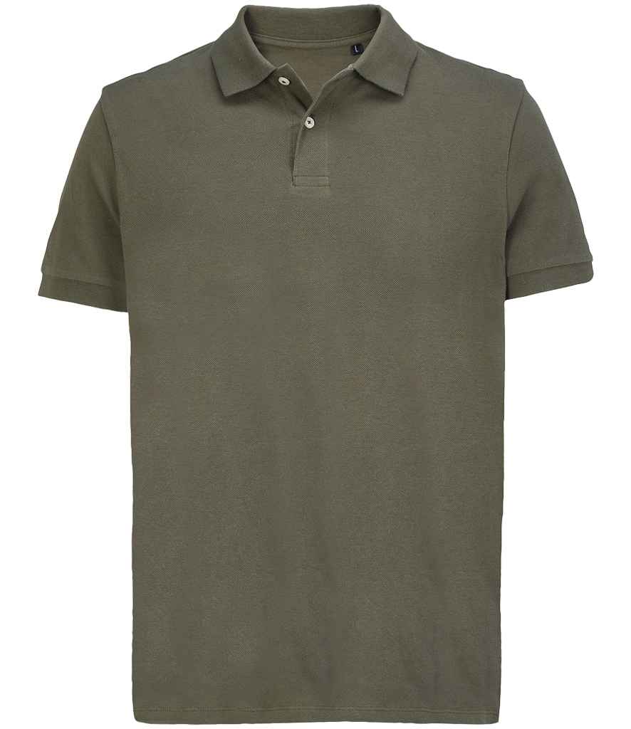 SOL'S Unisex Pacific Twin Piqué Polo Shirt Army