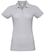 SOL'S Ladies Prime Poly/Cotton Piqué Polo Shirt Pure Grey