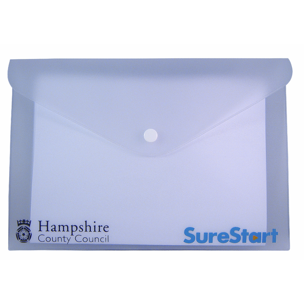 Branded PVC Document Wallets