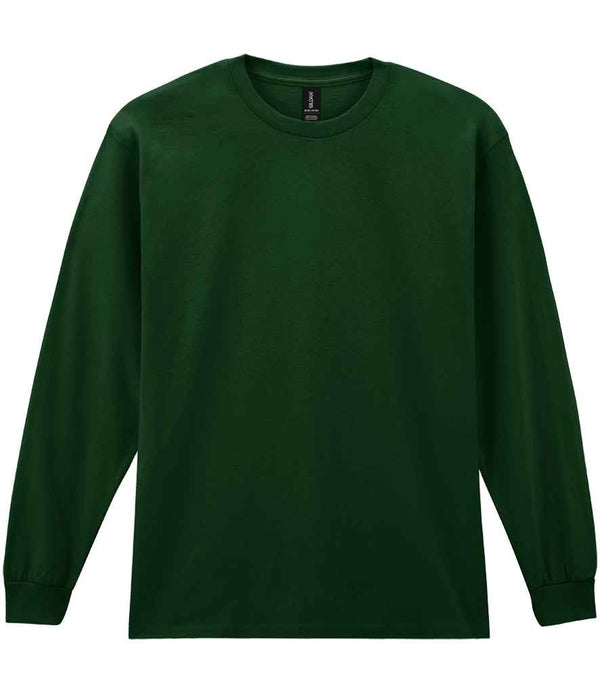 Gildan Ultra Cotton™ Long Sleeve T-Shirt Forest Green