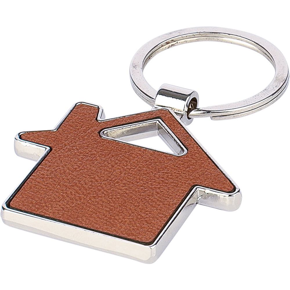The Jim - Recycled leather house keyring