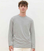 SOL'S Monarch Long Sleeve T-Shirt Grey Marl