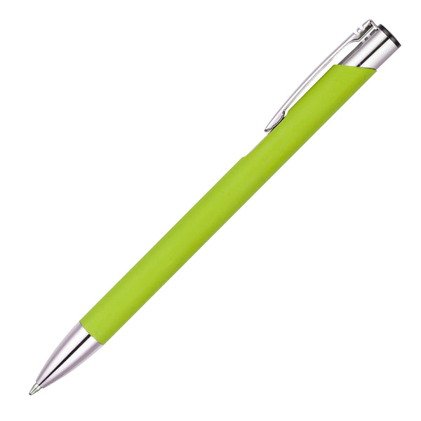 MOLE-MATE ball pen with chrome trim Light Green