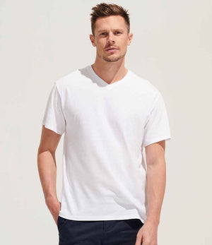 SOL'S Victory V Neck T-Shirt White