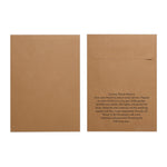 Seed Pack in Kraft Paper Envelope Summer Flowers