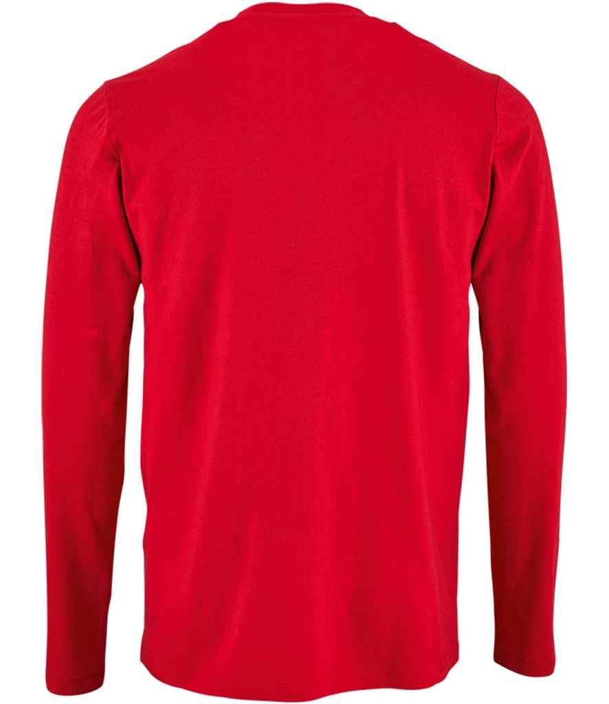 SOL'S Imperial Long Sleeve T-Shirt Red