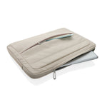 Branded Armond AWARE™ RPET 15.6 inch laptop sleeve