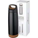 Branded Valhalla 600 ml copper vacuum insulated water bottle