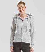 Fruit of the Loom Premium Lady Fit Zip Hooded Jacket