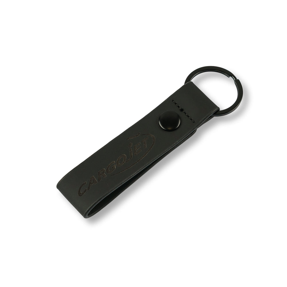 Nubuck PU Leather Keyring