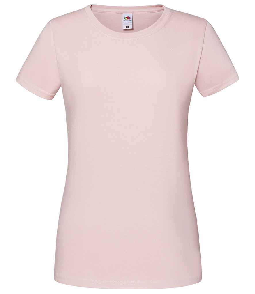 Fruit of the Loom Ladies Iconic 195 T-Shirt Powder Rose