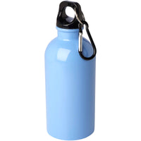 Oregon 400 ml RCS certified single wall stainless steel water bottle with carabiner