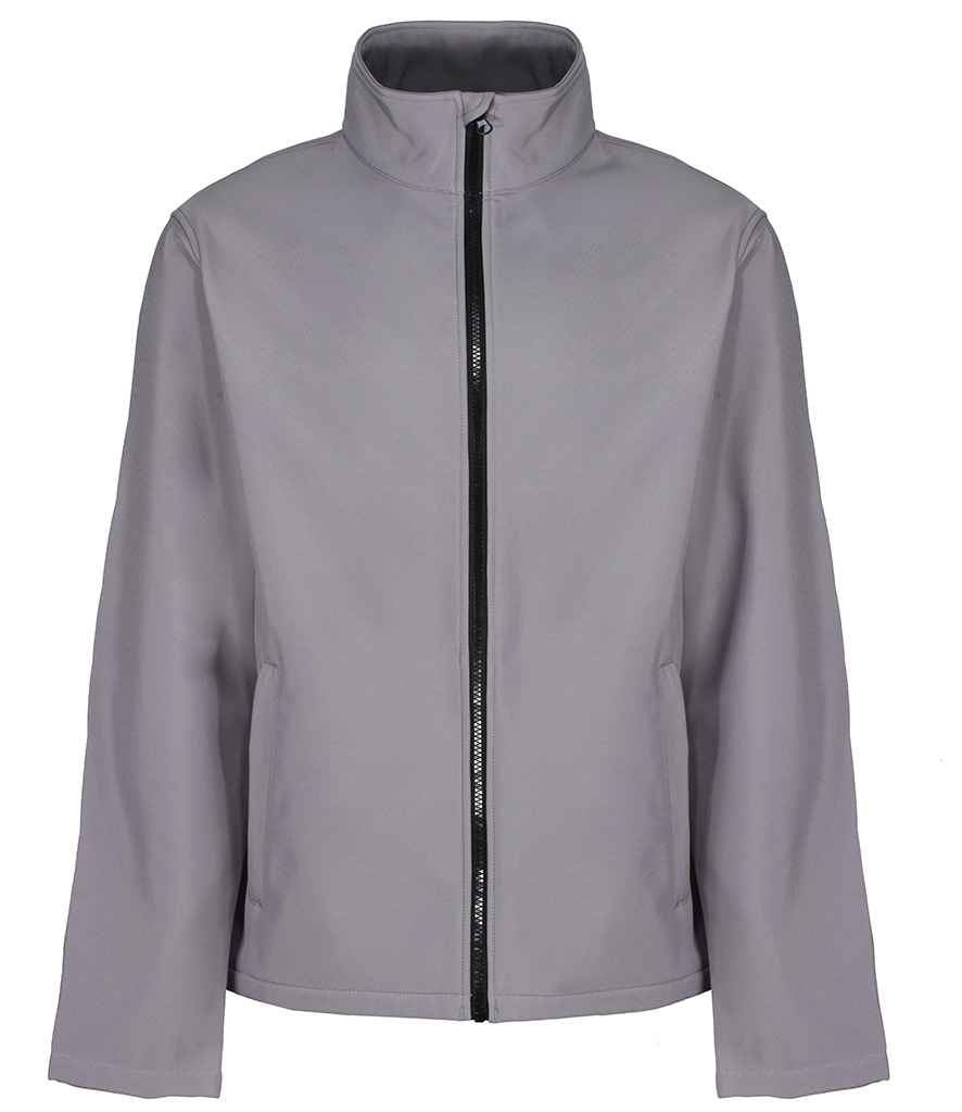 Regatta Ablaze Printable Soft Shell Jacket Rock Grey/Black