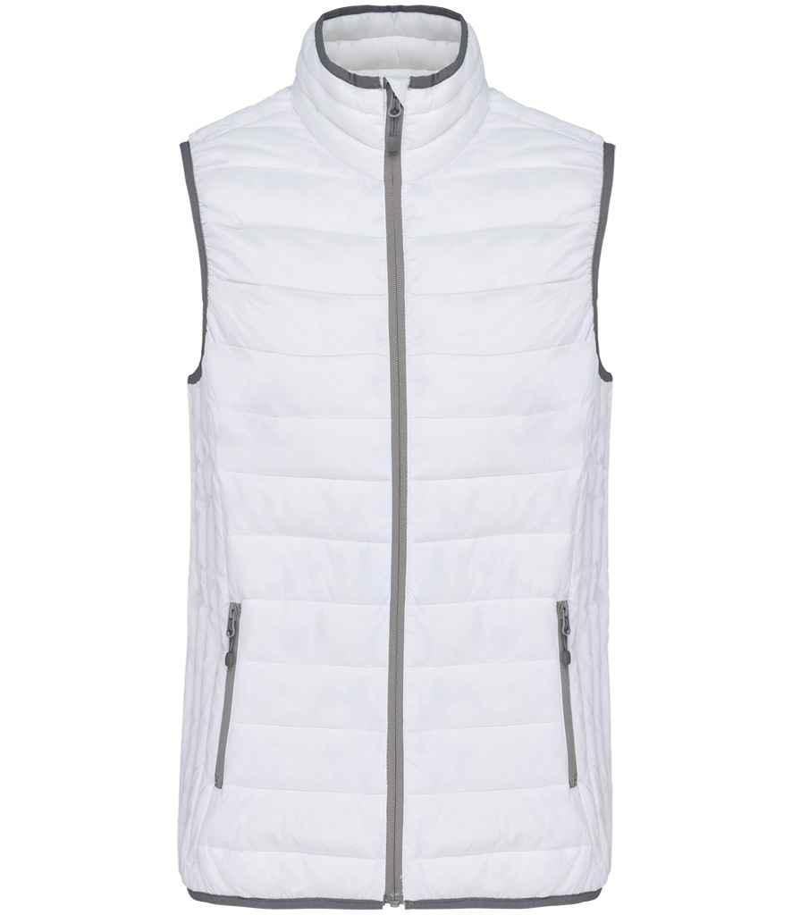 Kariban Ladies Lightweight Padded Bodywarmer White
