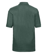 Russell Schoolgear Kids Poly/Cotton Piqué Polo Shirt Bottle Green