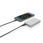Branded RCS recycled plastic 5.000 mAh 5W wireless powerbank