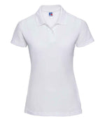 Branded Russell Ladies Classic Poly/Cotton Piqué Polo Shirt