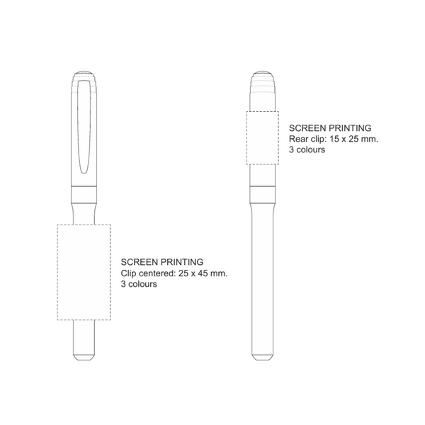 BIC® Grip Roller Orange with Black Ink