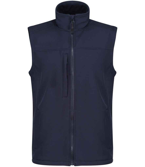 Regatta Flux Soft Shell Bodywarmer Navy/Navy