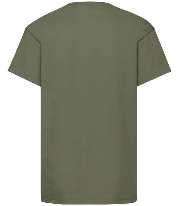 Fruit of the Loom Kids Original T-Shirt Classic Olive