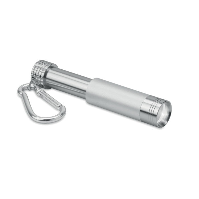 Branded Aluminium/ABS LED key ring