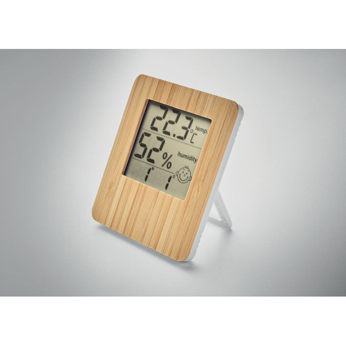 Branded Bamboo weather station