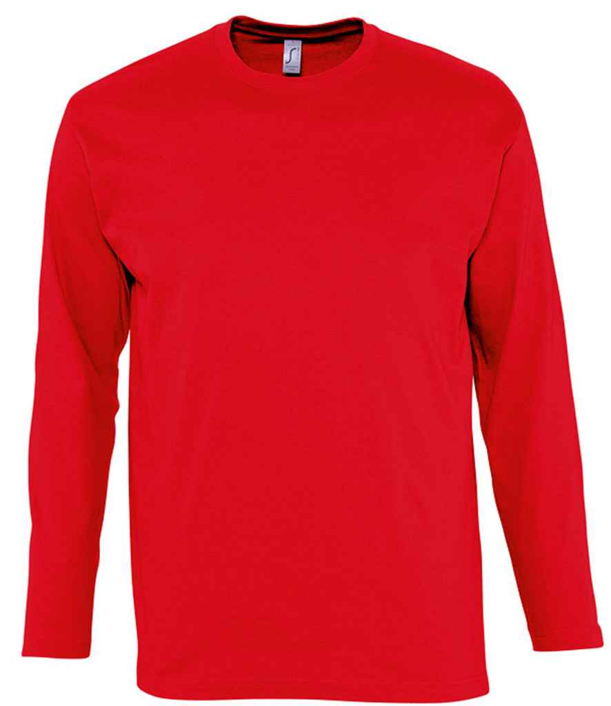SOL'S Monarch Long Sleeve T-Shirt Red