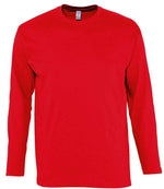 SOL'S Monarch Long Sleeve T-Shirt Red