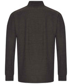 Pro RTX Pro Long Sleeve Piqué Polo Shirt Charcoal