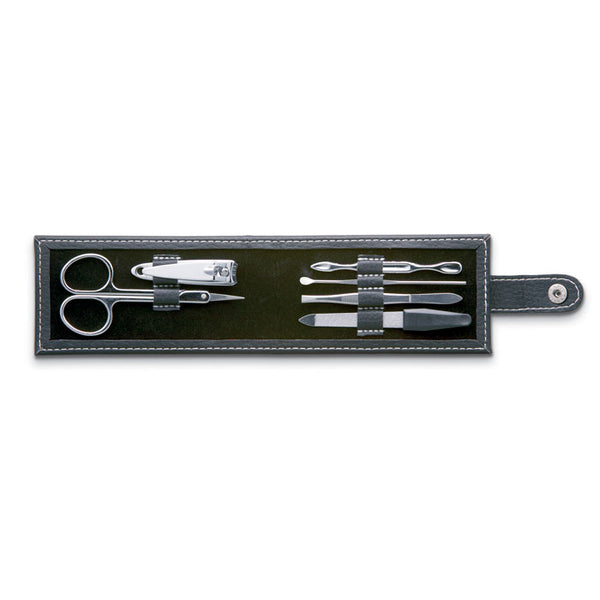 Branded 6-tool manicure set in pouch