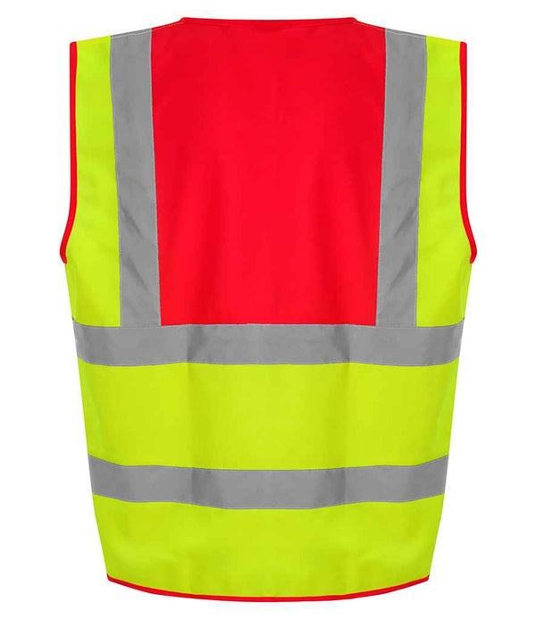 Pro RTX High Visibility Waistcoat Yellow/Pink