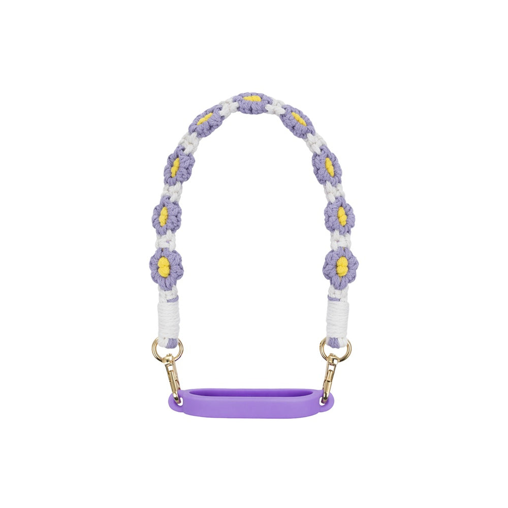 Woven Flower Tumbler Strap