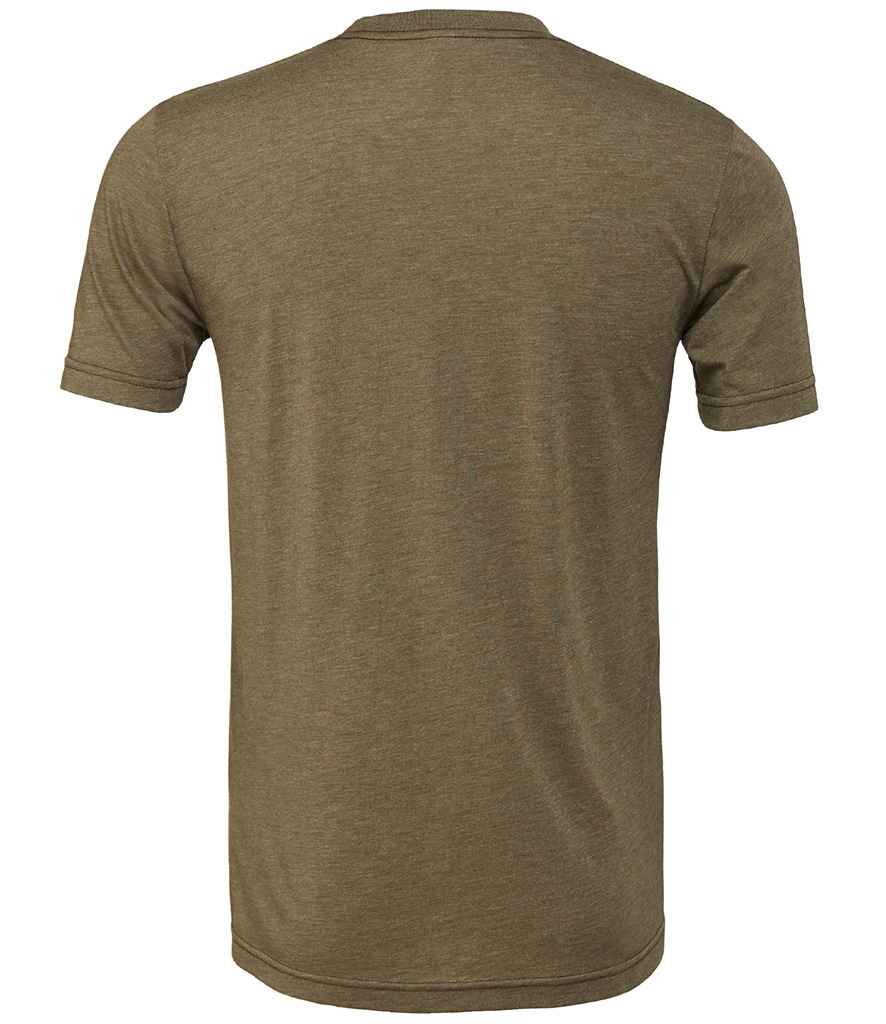 Canvas Unisex Tri-Blend T-Shirt Olive Green Tri-Blend