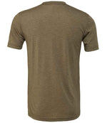 Canvas Unisex Tri-Blend T-Shirt Olive Green Tri-Blend