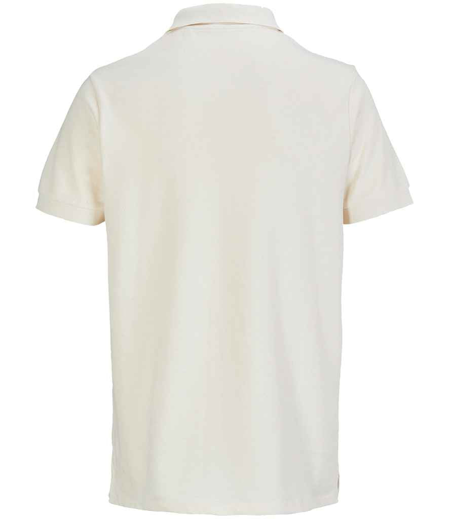 SOL'S Unisex Pacific Twin Piqué Polo Shirt Natural