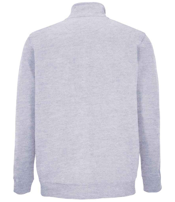 SOL'S Unisex Cooper Full Zip Sweat Jacket Grey Marl