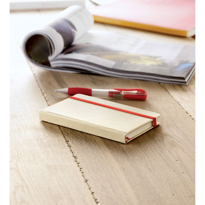 A6 Plain Recycled Hard Cover Notebook